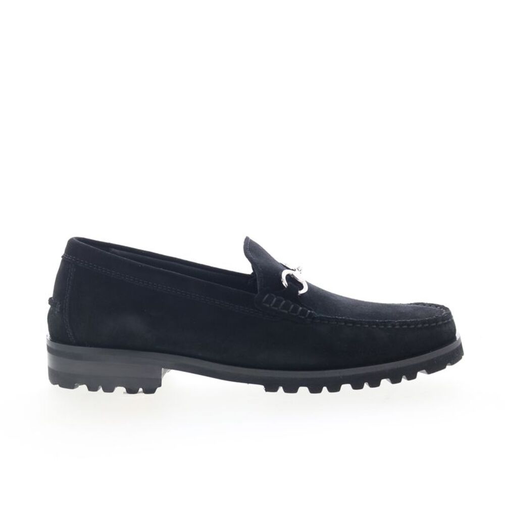 Johnston & Murphy Mens Baldwin Lug Black Shoes (NWT)